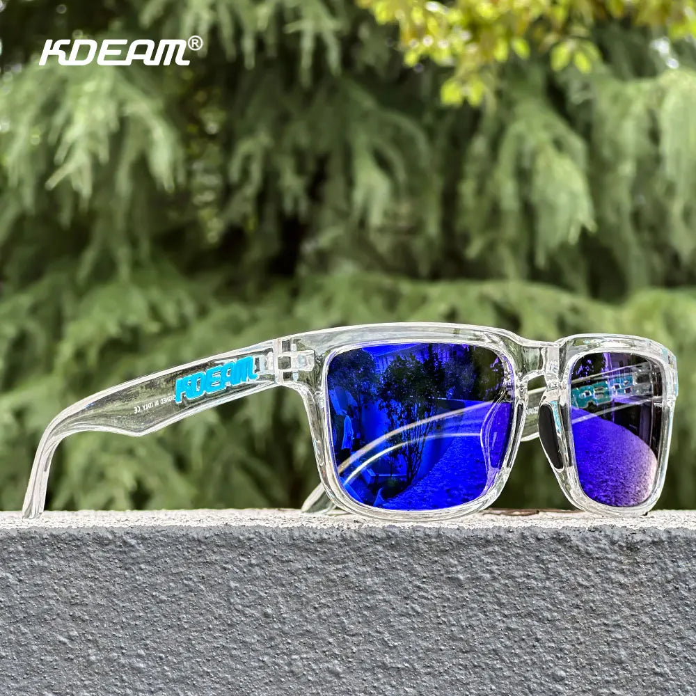 KDEAM Unisex Square Sunglasses Polarized