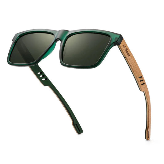 Oi Wood New High Quality Square Sunglasses For Men