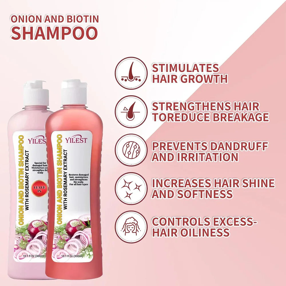 Hair Shampoo For Fast Hair Growth Rosemary Onion Hair Regrowth Shampoo Anti Hair Loss