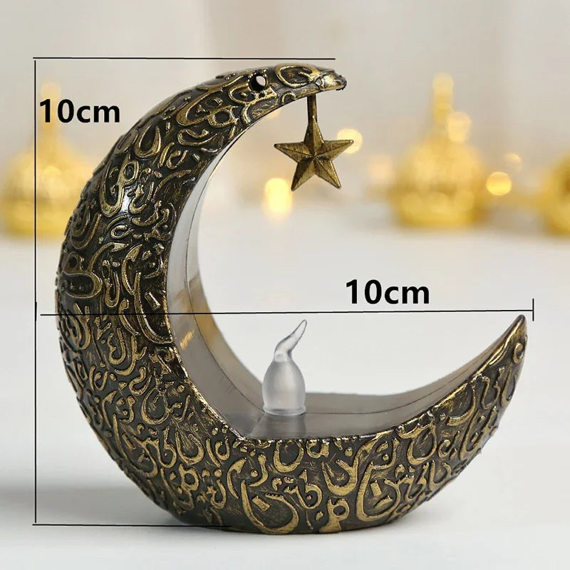 Candle Holder Middle East Style Star Moon