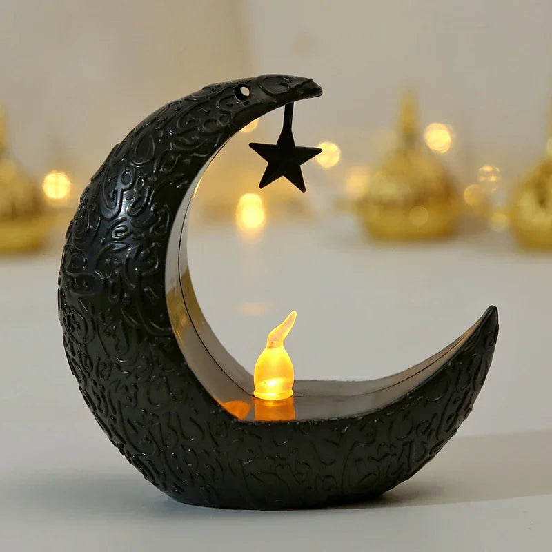 Candle Holder Middle East Style Star Moon