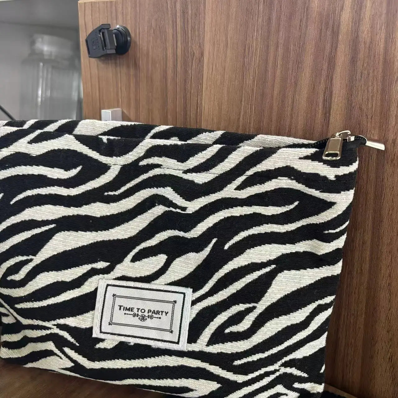 Large Women Leopard Cosmetic Bag