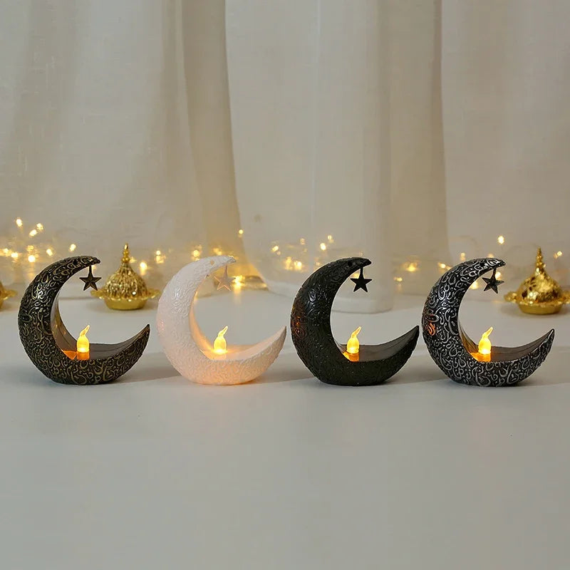 Candle Holder Middle East Style Star Moon